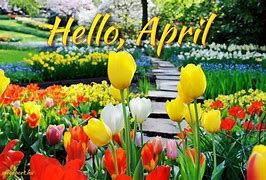 Der Garten im April